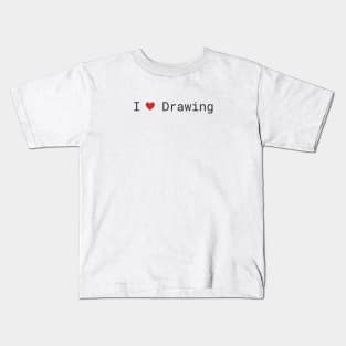 I love Drawing Kids T-Shirt